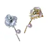 Broche de Flor de Rosa con un Diseño Inspirado en Nácar Natural y Concha de Abulón, Broche de Lujo de Alta Gama con un Temperamento Elegante