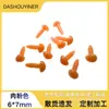 Haste Rosqueada Triangular 6*7mm Haste Torcida Feltro de Lã DIY Artesanal Boneca de Pelúcia Crochê Olhos e Nariz Acessórios