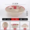 Vajilla Tradicional para Hot Pot Estilo Ciudad de Melamina, Platos Pequeños Especiales, Tripa, Intestinos de Pato, Bol para Sangre de Pato, Bol Azul con Línea Retro para Hot Pot de Chongqing