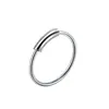 Aço Inoxidável Simples Versátil Joias Manga Multifuncional Tubo Diferente Brinco Argola de Nariz Argola de Lábio Brinco Piercing Joias Atacado
