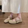 Zapatos retro para mujer 2026 nuevo estilo de otoño, adecuados para combinar con faldas, cómodos para los pies, zapatos Mary Jane, zapatos Birkenstock, mocasines, zapatos de noche