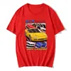 Camiseta JDM Honda para Hombre Streetwear Japonés Algodón Verano