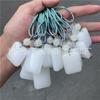 Colgante de jade natural de Xinjiang, jade blanco, hebilla de paz, hilo dorado, anillo de paz de jade, calabaza, sin importar la tarjeta, colgante, lista de éxitos en vivo
