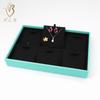 Bandeja para joyas, expositor de joyas, pendientes, collares, almacenamiento de joyas, venta al por mayor, placa de exhibición para múltiples anillos