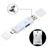 Leitor de Cartão Tf Multifuncional Tipo C Usb3.0 Adaptador 5 em 1 Android Otg Celular Câmera Computador