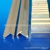 Carcasa de Aluminio con Canaleta Magnética LED para Vitrina Estante Magnético de Aluminio con Canaleta 50 Grados Luminoso