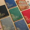 Caderno a5 logo personalizado escritório comercial caderno de alta aparência conjunto caixa de presente couro macio fivela planejador
