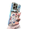 Funda para Teléfono Móvil Dinosaurio Xiaoxin Adecuada para Apple 17Promax Elegante 16 Nuevo Estilo 15 Iphone14 Espejo Creativo 13