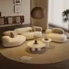 Sofá de Tela Color Crema, Sofá Set Creativo de Piedra de Moda, Sofá Pequeño para Uso Doméstico, Sillón Sofá para Recepción de Hotel
