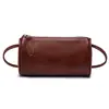 Bolsa transversal de couro bovino de primeira camada transfronteiriça, novo estilo de moda para mães de meia-idade, pequena bolsa de ombro de couro genuíno, bolsa de ombro casual para o dia a dia