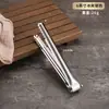 Pinzas para Hielo de Acero Inoxidable 304 Pinza Antideslizante Comercial Pinza para Cubitos de Hielo Cubitos de Hielo de Azúcar Rocoso Pinza Pequeña para Frutas Pinza para Alimentos Transfronterizo