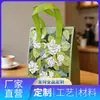 Bolsa tote de papel de aluminio ecológica engrosada, más gruesa y duradera, patrón personalizable, venta directa del fabricante, adecuada para barbacoa y aislamiento para llevar
