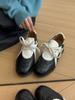 Edición Lan Gui~Estilo Funcional de Contraste de Color Zapatillas de Entrenamiento Alemanas para Mujer, Nuevo Modelo Otoño 2026, Suela Plana con Aumento Oculto de Altura, Zapatillas Deportivas Casuales