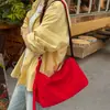 Bolsa transversal casual estilo coreano ins para mulheres, novo modelo 2026, bolsa esportiva de grande capacidade, bolsa de ombro para o dia a dia, bolsa almofada, moderna