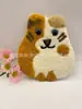Muñeca Colgante de Fieltro de Lana Hecha a Mano Nepalí Linda Oveja Conejo Llavero Cadena de Bolso Decoración de Bolso Producto Terminado