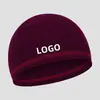 Touca Forro Quente para Ciclismo de Inverno Personalizada Lã à Prova de Frio e Vento Esportes de Montanhismo ao Ar Livre Touca de Veludo para Esqui
