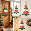 Colgador de puerta de papel con forma de árbol de Navidad, árbol de Navidad decorativo ensamblado de múltiples capas, decoración de fondo para centros comerciales, casas de huéspedes y fiestas