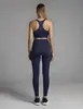 Conjunto de ropa de yoga con chaleco profesional de verano, sujetador con tirantes europeos y americanos, conjunto de ropa de yoga de manga corta, ropa de yoga transfronteriza para mujer