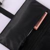 Bolsa Portátil para Brochas de Maquillaje Bolsa de Almacenamiento Patrón Lichi de PU Bolsa Enrollable de Viaje para Brochas Set de Brochas Venta al Mayoreo de Fábrica Bolsa para Brochas Lk