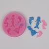 Molde de Silicona de Sirena Delfín Herramienta de Decoración L1013