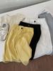 Pantalones de pierna ancha de una pieza de capa de aire para mujer 2025 Primavera Nuevo Estilo Coreano Cintura Elástica Rectos Casuales Pantalones Largos Venta al por Mayor