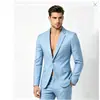 Roupas masculinas de fronteira sempre em estoque: Blazer de um botão 2026, estilo coreano, moderno e fashion, cor sólida, terno masculino slim fit