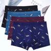 Bóxers para hombre de cintura media, transpirables, absorbe el sudor, de algodón, holgados, talla grande