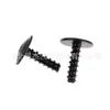 Adequado para parafuso autoatarraxante tipo flor de ameixa para para-lama de carro Volkswagen Audi, soquete sextavado, sem ponta