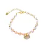 Pulsera de Perlas de Agua Dulce para Mujer, Diseño de Nicho Estilo Ins, Pulsera de Lujo Ligero, Cristal Vintage al por Mayor, Retro Artístico