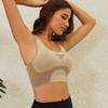 Sujetador Deportivo Clásico de Cuello Redondo, Cómodo y Amigable con la Piel, Ajustado, Espalda Hermosa, Transpirable, Absorbente de Impactos y Antivibración para Mujer al por Mayor