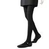 Leggings de rayas verticales grises para mujer, estilo fino de primavera y otoño, nuevo estilo 2026, se pueden usar afuera, compresión adelgazante para las piernas, medias negras de invierno