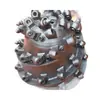 160 Cabezal de Corte Máquina Perforadora Rodillo de Corte Túnel Subterráneo Trituración de Carbón y Trituración de Roca Conjunto de Dientes de Corte de Aleación Resistente al Desgaste Piezas