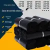 Sacola preta expressa atacado, embalagem espessa à prova d'água, saco inteiro, embalagem plástica, grande, bolsa para entrega expressa
