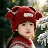 Gorro para niños, gorro con forma de estrella, gorro de punto para bebé, gorro de punto para otoño e invierno, estilo lindo y versátil, unisex, mantiene a los bebés abrigados y protege sus orejas