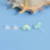 Pendientes de estudiante de moda ins nuevos japoneses y coreanos piercing de oreja de estudiante femenina clip de oreja de resina diseño de nicho aretes de amor