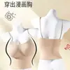 Camisole Acolchoada de 5 cm de Espessura com Bojos Removíveis, Lindo Design nas Costas, Adequada para Usar Sozinha ou em Camadas, Top Feminino com Bojos Removíveis