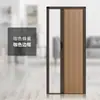 Porta Dobrável Colmeia Porta de Correr Porta de Divisória Invisível Cozinha Banheiro Banheiro Porta Deslizante Retrátil Simples Sem Necessidade de Furação