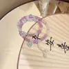 Popular Pulseira de Lótus, Lótus Auspicioso e Lótus dos Desejos, Pulseira de Novo Estilo para Amigos, Presente para Exame de Admissão à Faculdade
