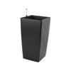 Maceta Cuadrada de Columna Alta Estilo Nórdico de Plástico Pintado Extra Grande Maceta Simple de Lujo Ligero para Piso de Interior Autoabsorbente
