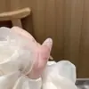 Gato Rosa Brillo de Agua Ojo de Gato Manicura Uñas Portables Hechas a Mano Gato Lindo Versión Estudiante Uñas Postizas Removibles