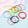 Llavero accesorio colgante de poni macarrón de dibujos animados DIY decoración de campana colorida accesorio versátil creativo para bolso