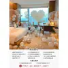 Uau, Adereços de Decoração de Interior para Pedido Personalizado, Fundo para Declaração Dia dos Namorados, Balões em Painel de KT, Quarto Romântico