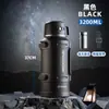 Tetera Aislada, Botella de Agua de Gran Capacidad, Botella de Agua Caliente Portátil, Montaje en Coche, Taza Térmica para Exteriores en Obra, Termo Grande de 5 Litros