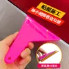 Raspador de Película para Ventanas Transfronterizo, Raspador de Película Triangular de Base Estrecha, Adecuado para Parabrisas de Automóviles/Camiones