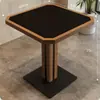 Mesas y sillas de estilo rústico para restaurantes de alta gama, cafeterías y restaurantes de fusión de moda y nicho que sirven cocina occidental, hechas de madera maciza