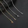 Hip-Hop Europeu e Americano Corrente Osso de Cobra de Aço Inoxidável Colar Masculino Joias Pulseira Feminina Acessórios de Aço Titânio Ouro 18K Personalização