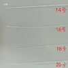 Não. 14 Não. 16 Não. 18 Não. 20 Arame de Ferro para Artesanato em Papel Branco Decoração de Casamento Haste de Flor Arame de Ferro para Fondant Arte de Flor Artificial Materiais para Flores de Papel