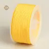 Corda Redonda Pequena 2mm 3mm Pulseira Artesanal Cordão para Colar Cordão para Pingente Fio para Joias Cordão DIY Venda por Atacado