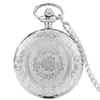 Relógio de bolso de quartzo inovador estilo retrô clássico com tampa esculpida para homens, mulheres, estudantes, casais, relógio de pendurar, fornecedores, venda direta