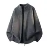 Cárdigan de punto con cremallera y cuello alto de lana para hombre 2026 Otoño/Invierno Nuevo Casual Engrosado Cálido Abrigo Suéter Hombre